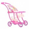 ibasenice 3 Pièces Chariot Bébé Jouer à La Poussette Porte-œufs De Maquillage Poussette Babydoll Modèle De Poussette De Poupé