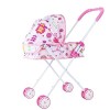 Poussette Bebe Jouet Fille Jouet Pram pour Plus de 3+ Enfants Pliables poupées simulées Pram de Grande capacité bébé Poussett