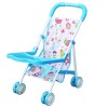 Poussette Bebe Jouet Fille Jouet Pram pour Plus de 3+ Enfants Pliables poupées simulées Pram de Grande capacité bébé Poussett