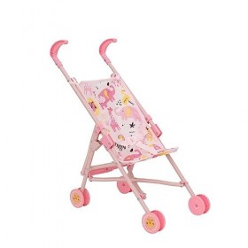 BabyBoo Poussette Simple | Poussette pour poupée | Poussette pour bébé | Poussette pour bébé | Poussette Pliable pour Enfants
