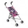 Bayer Chic 2000 Poussette pour poupée Roma, Mini Buggy, Licorne, Bleu Marine, Rose, 601-43