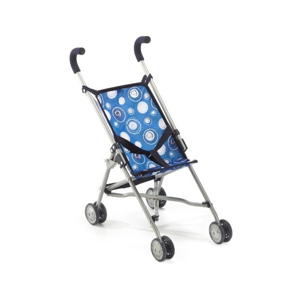 Bayer Chic 2000 Poussette pour poupée Roma - Mini Poussette - Bleu - 50 x 29 x 57 cm