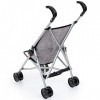 Bayer Design Poussette pour Poupon, Poussette Jogger, Pliable, Con cinturón de seguridad, Gris, Rose, Papillon 30533AA