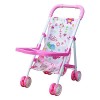 Jouer Poussette, Poussette Pliable pour Enfant avec Panier inférieur, Poussette pour samuser en Plein air, Accessoire de pou