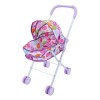 Poussette pour Poupée - Poussette De Poupée Pliable | Poussette Bebe Jouet Fille | Poussette De Poupée | Jouet De Jeu De Rôle