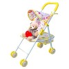 Poussette pour poupées - Poussette de poupée pour Enfant avec Panier inférieur | Poussette pour Filles à partir de 3 Ans, Cad