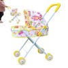 Poussette de poupée | Poussette de poupée pour Enfant Facile à Plier,Poussette Parapluie pour Filles à partir de 3 Ans Fouhal