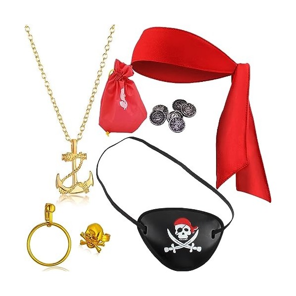 Costume de capitaine pirate