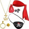 Costume de capitaine pirate