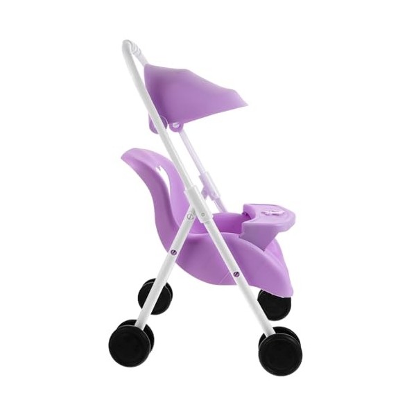 Abaodam Poupée Accessoires Petite Poussette Mobile Poussette Modèle Poupée Poussette Meubles Poupée Transport Jouer Poussette