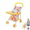 poupée bébé | Poussette poupée Iron Pole pour Tout-Petits Pliable - Accessoires poupée avec poignée Confortable pour bébé pou