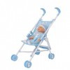 HTI Baby Boo Kitty Poussette Landau pour Enfants Jeu de rôle Poupée Buggy