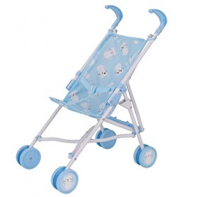 HTI Baby Boo Kitty Poussette Landau pour Enfants Jeu de rôle Poupée Buggy