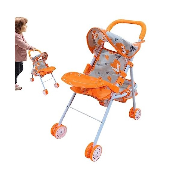 Pacienjo Poussette de poupée pour,Creative Kid Poussette Jouet Poussette pour Poupées | Poussette de poupée pour Tout-Petit J