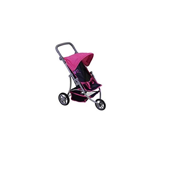 KNORRTOYS.COM- Poussette de poupée Jogger Lio – Flying Hearts Bleu/Rose, 16533