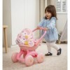 Babyboo Poussette 4 en 1 My First Landau | Imprimé Jungle | Poussette pour enfants, nacelle, siège bébé | Accessoires de poup