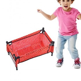 Poussette de poupée pour enfants - Poussette facile à plier - Chaise à bascule pour poupée de bébé, chaise de salle à manger,