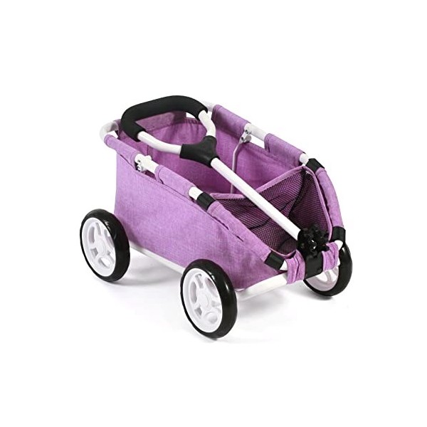 Bayer Chic 2000 660-35 Skipper Petit Chariot pour oursons et poupées Violet mélangé