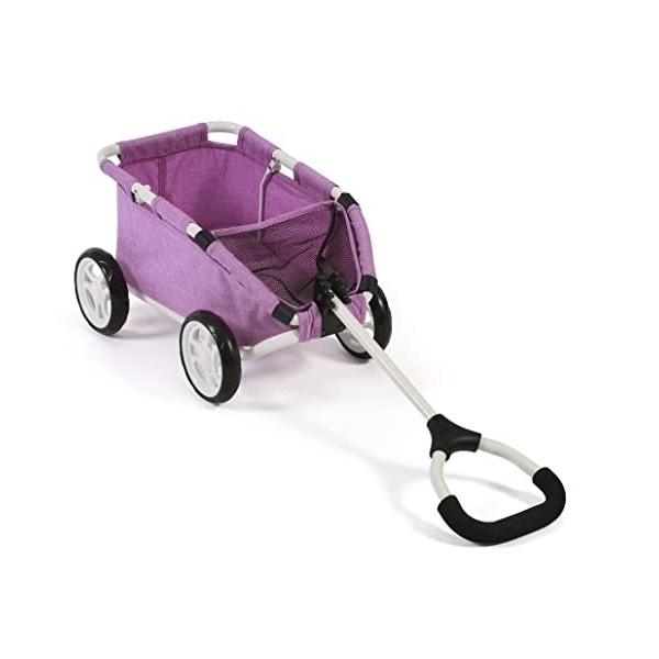 Bayer Chic 2000 660-35 Skipper Petit Chariot pour oursons et poupées Violet mélangé