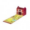 Miniland Farm Box Coffre de Rangement en Forme de Ferme Convertible 97097 