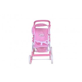 KNORRTOYS.COM 16838 Liba-Princess Poussette pour poupée Rose Blanc/Rose