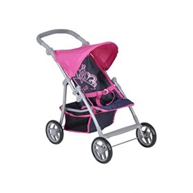 Knorrtoys 16825&nbsp;–&nbsp;gasòliba, Diadem, Poussette pour poupée Bleu/Rose