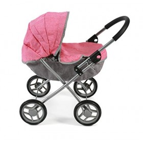 Bayer Chic 2000-Landau pour poupée, 550 57, Rose mélangé
