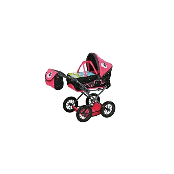 Knorrtoys 80211 NICI Theodor Carbon Poussette pour poupée Rubis