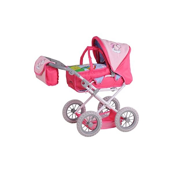 Knorrtoys 80201 NICI Theodor & Friends – Poussette pour poupée Ruby