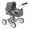 Bayer Chic 2000 555-76 Poussette pour poupée Smarty 2 Ans et Plus Gris Jeans