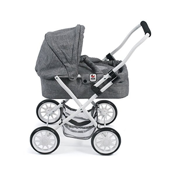 Bayer Chic 2000 555-76 Poussette pour poupée Smarty 2 Ans et Plus Gris Jeans