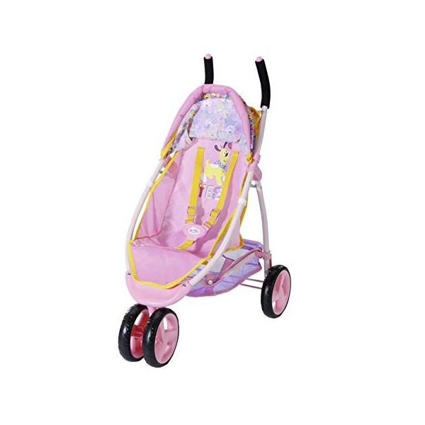 BABY born Poussette Jogger pour Poupée de 43 cm - pour les Petites Mains, Jeu Créatif Suscite lEmpathie et Développe les Apt