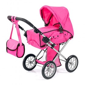 Bayer Design 13629AA Poussette/Landau Pour Poupée - City Star - Rose