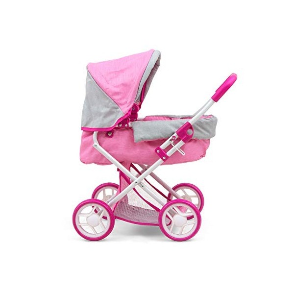 Milly Mally Alice Poussette pour poupées Prestige Pink Rose