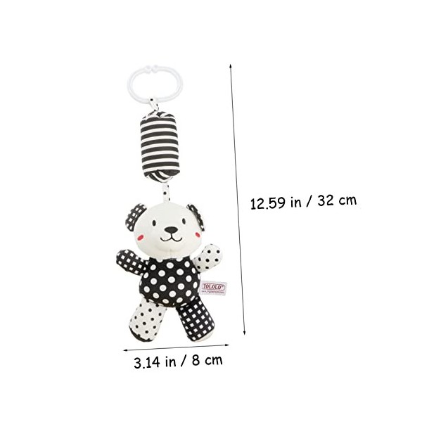 Kisangel 6 Pcs Nouveau-Né Carillon À Vent Jouet Animal Animaux Jouets Pendentifs De Berceau Jouets À Saisir Nouveau-Né Jouet 