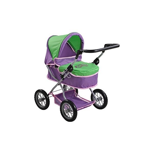 Knorrtoys 63432 – Landau pour poupée First – Plum and Green