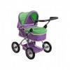 Knorrtoys 63432 – Landau pour poupée First – Plum and Green