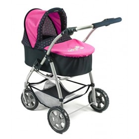 Bayer Chic 2000&nbsp;637&nbsp;3&nbsp;en 1&nbsp;Combi Emotion Tout dans, Pois, Bleu/Rose