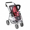 Bayer Chic 2000-Poussette combinée Emotion 3 en 1 Tout-en-Un, 637 41, Anthracite/Rose mélangé