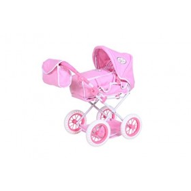 KNORRTOYS.COM Ruby-Princess 63138 Poussette pour poupée Rose Blanc