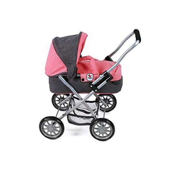 Bayer Chic 2000-Landau pour poupée, 555 41, Anthracite/Rose mélangé