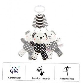 Kisangel 9 Pcs Nouveau-Né Carillon Éolien Bébé Lit Mobiles Spirale Voiture Jouets Poussette Peluche Cloche Hochet Bébé Landau
