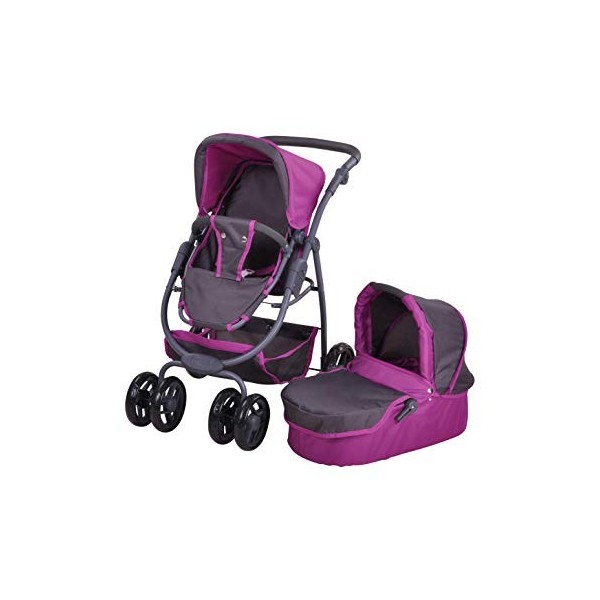 Knorrtoys 90782 Landau pour poupée Coco Tec Purple