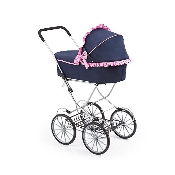 Reig- Landau Poupée Bebe-Paseo Classic Vintage Bleu, REA12151