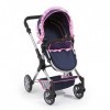 REIG- Landau Poupee Bebe-Paseo Urban Neo Bleu, REA18501