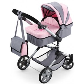 Bayer Design- Landau-Combi Néo Pro, 18508, Gris/Rose