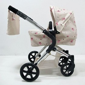 Roma Darcie Single Landau pour poupée – Crème