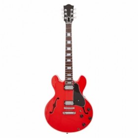 Axman Chuck Berry Réplique de guitare miniature – Cadeaux musicaux – Ornement fait à la main – Comprend une boîte de présenta