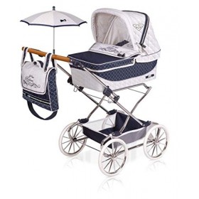 Poussette pour Poupées Pliante Reborn Classic Romantic Decuevas 82037