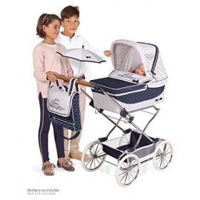 Poussette pour Poupées Pliante Reborn Classic Romantic Decuevas 82037